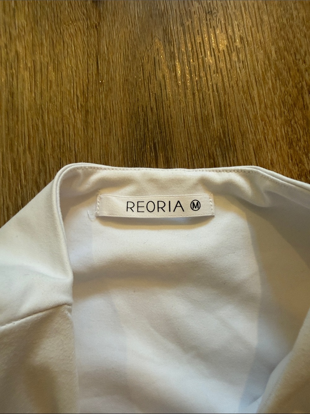 ReoRia White High-Neck Sleeveless Bodysuit - Picture 2 of 3